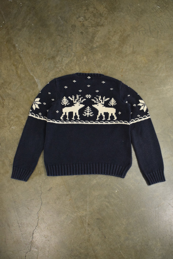 Vintage Ralph Lauren Deer Sweater