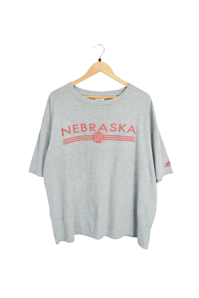 Grey Nike Nebraska T-Shirt