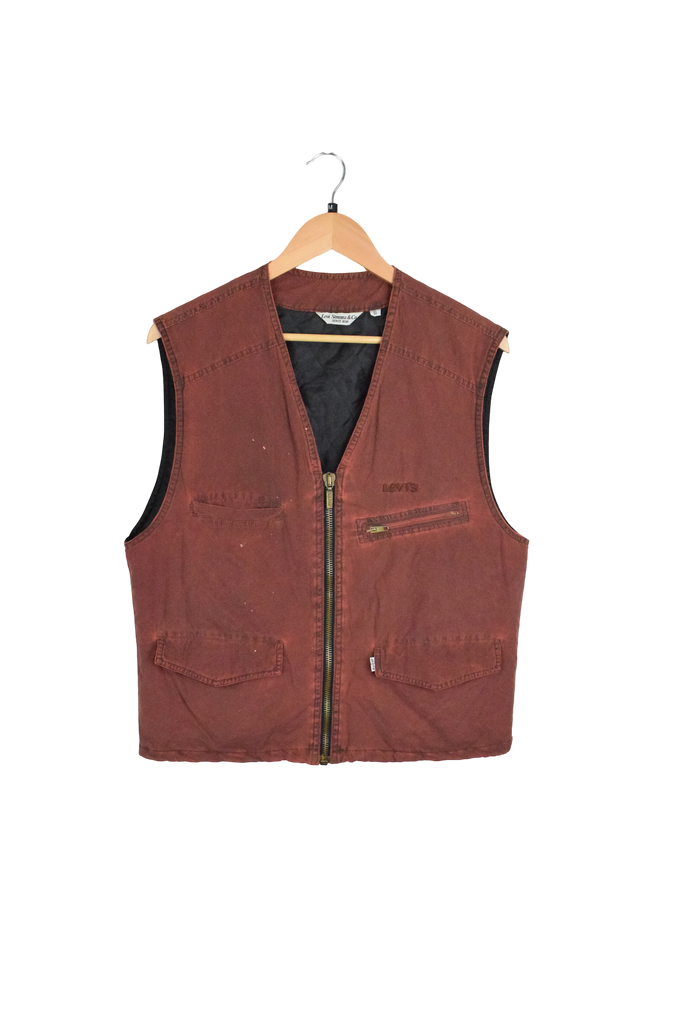 Vintage Burgundy Levi's Vest