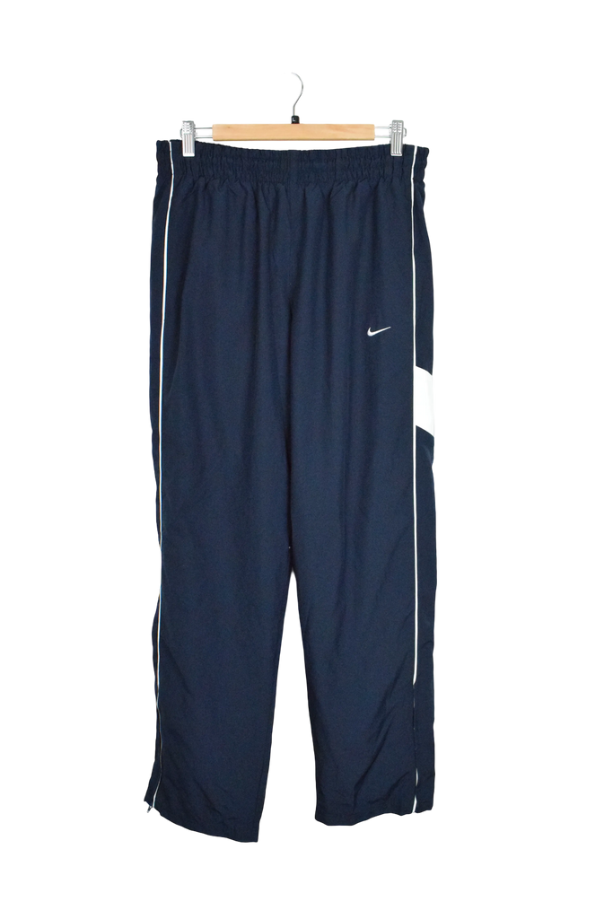 Vintage Navy Blue/White Nike Track Pants 