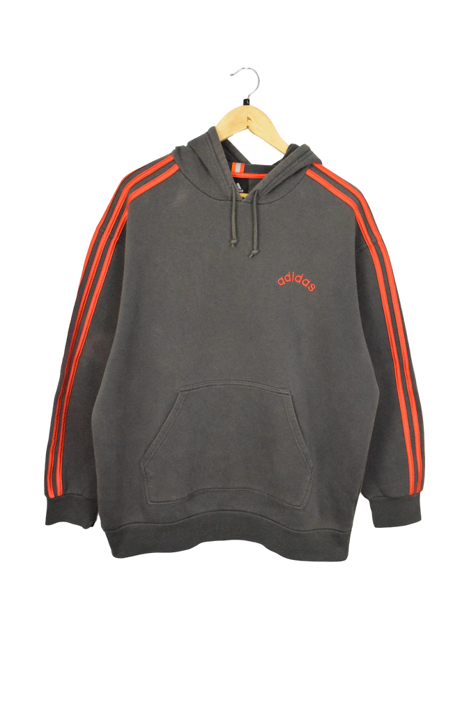 Vintage Grey Adidas Hoodie 