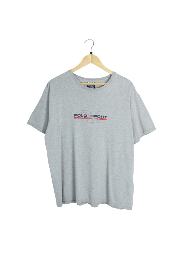 Y2K Ralph Lauren Polo Sport Grey T-Shirt