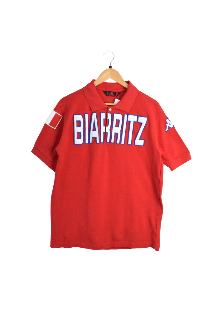Y2K Red Kappa Polo Shirt