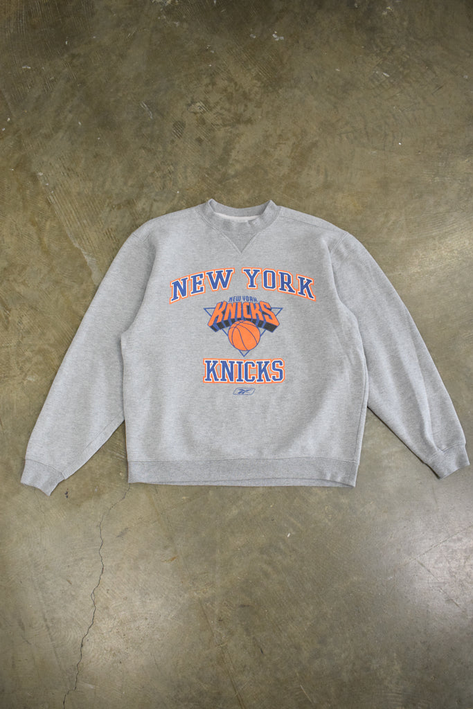 Vintage New York Knicks Grey Sweatshirt