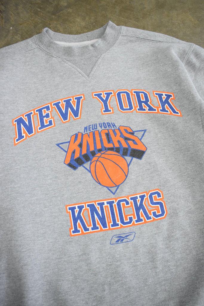 Vintage New York Knicks Grey Sweatshirt