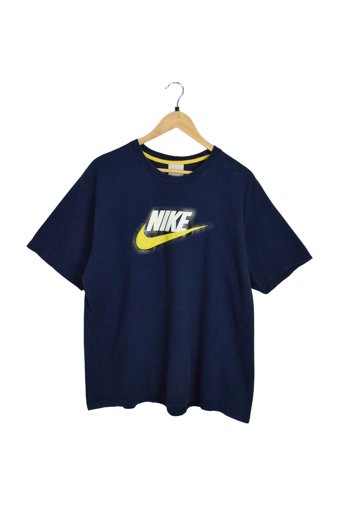 Vintage Nike Swoosh Blue T-Shirt 