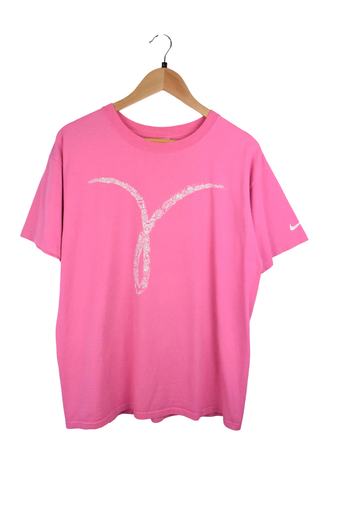 Vintage Nike Pink T-Shirt (L)