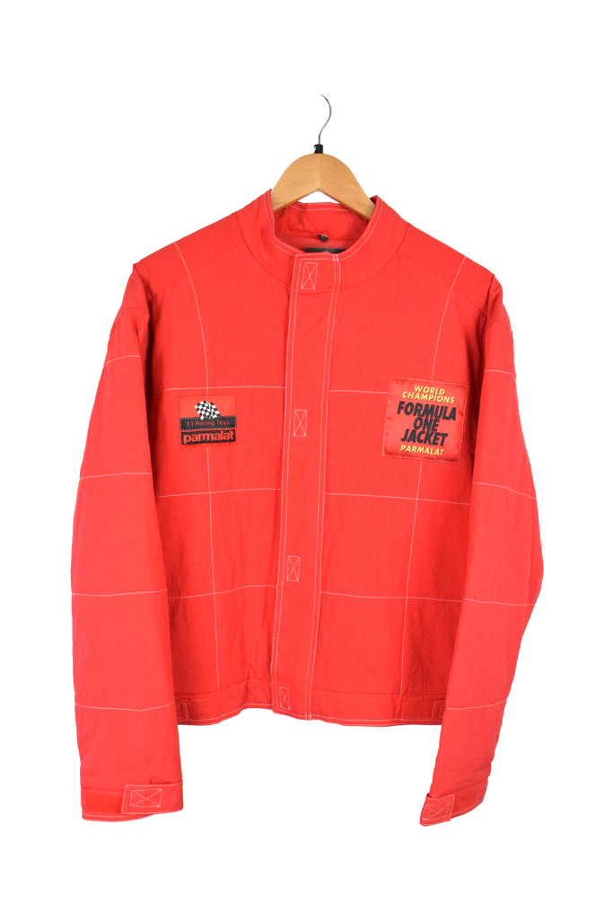 Vintage Red Parmalat F1 Jacket