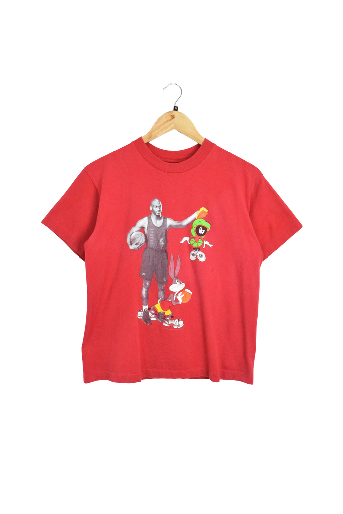 Rare 90's Nike Space Jam "The Best On Earth/Mars" T-Shirt 