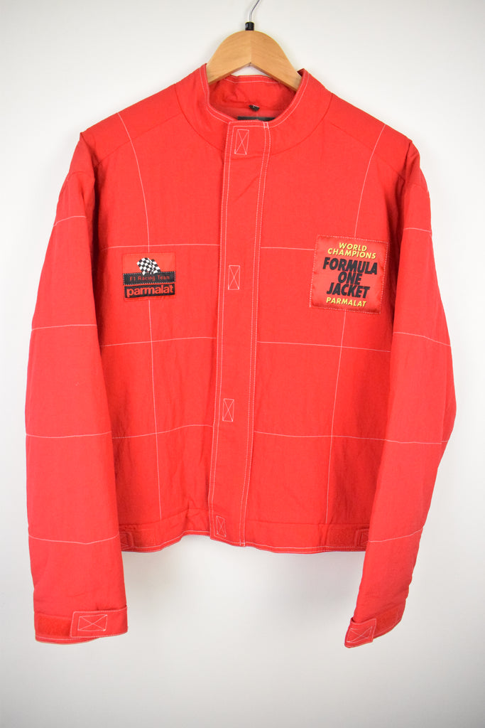 Vintage Red Parmalat F1 Jacket