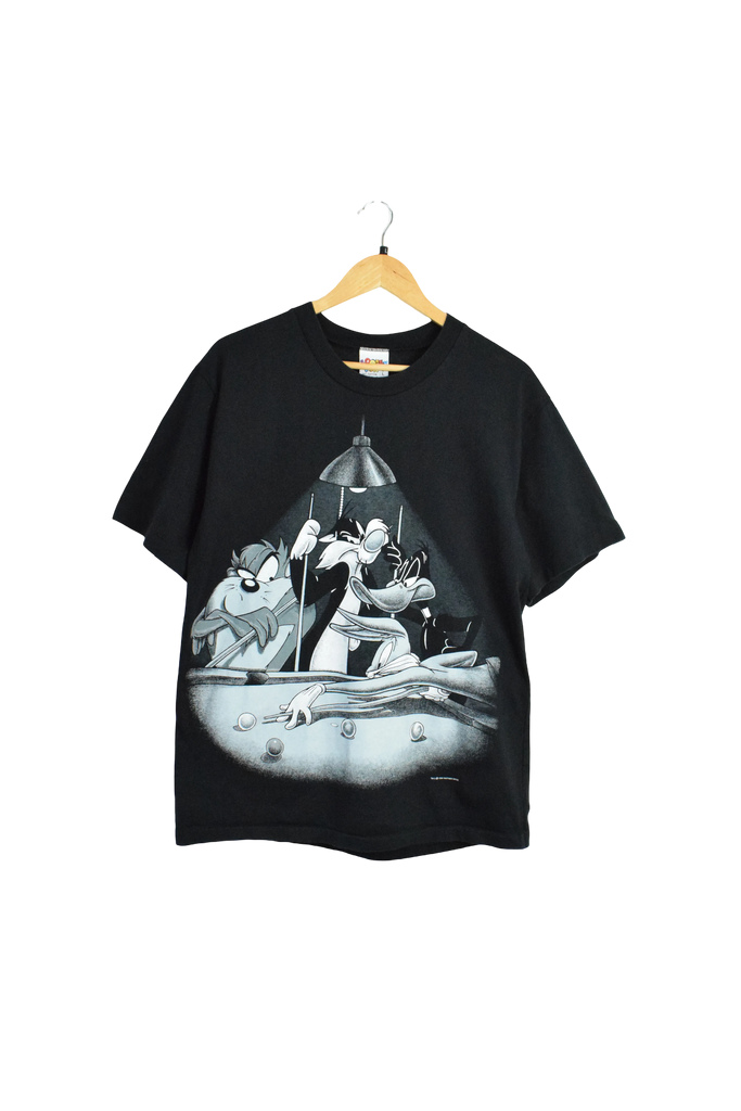 Vintage 1994 Looney Tunes Black Graphic T-Shirt