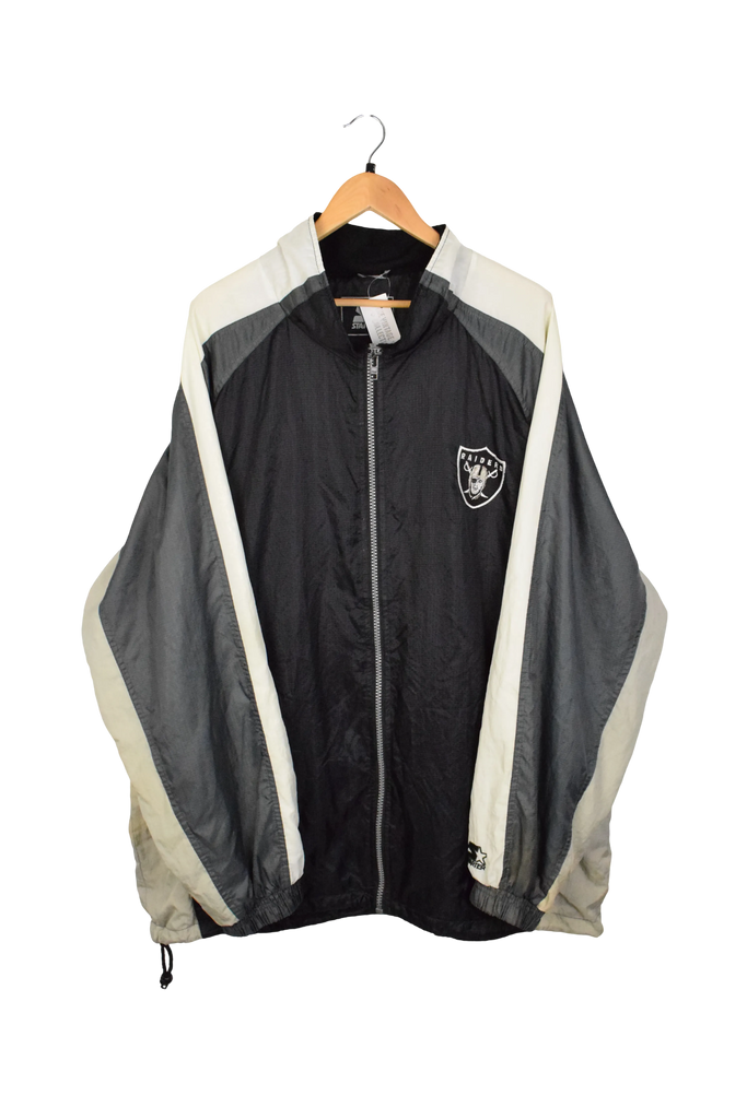 Vintage Starter Las Vegas Raiders Spray Jacket 