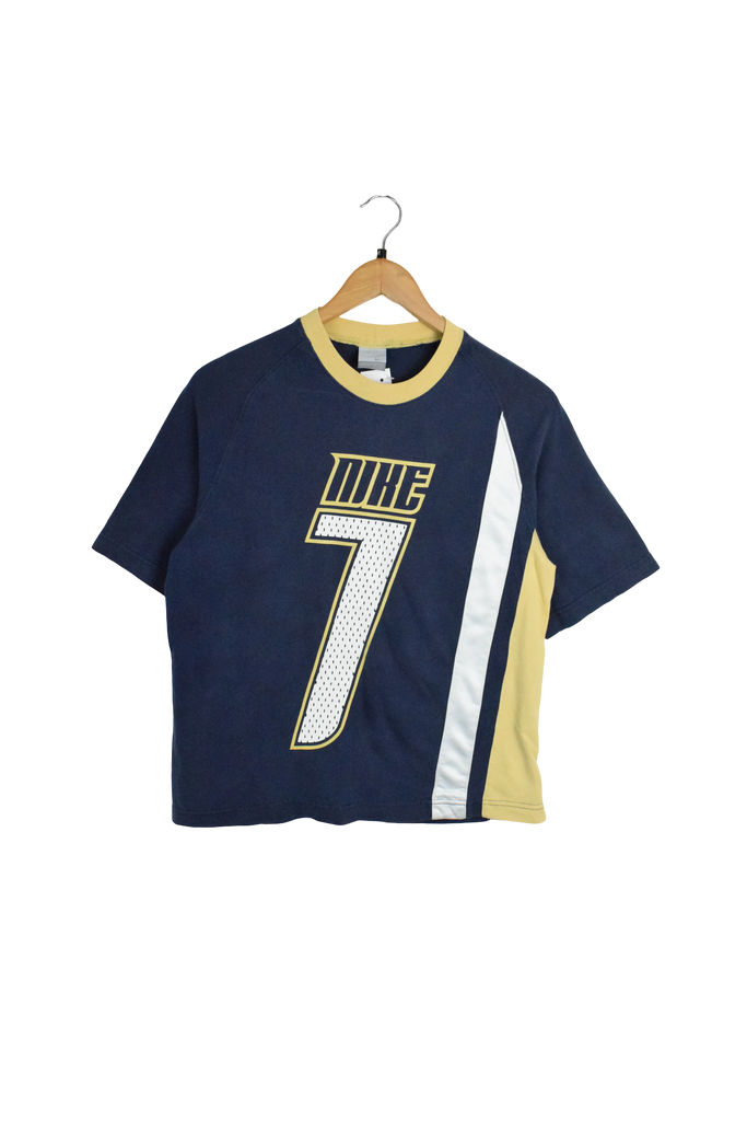 Vintage Nike Hoops Navy Blue Boxy T-Shirt