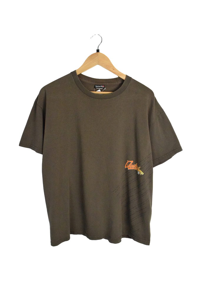 Y2K Brown Quiksilver T-Shirt