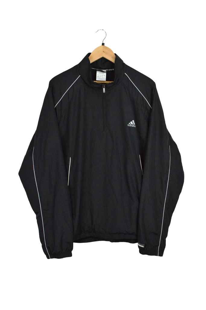 Y2K Black Adidas Spray Jacket 