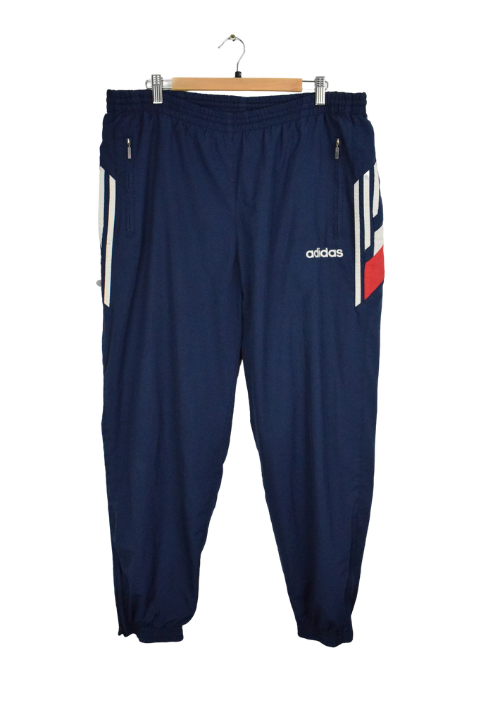 Vintage Navy Blue Adidas Track Pants