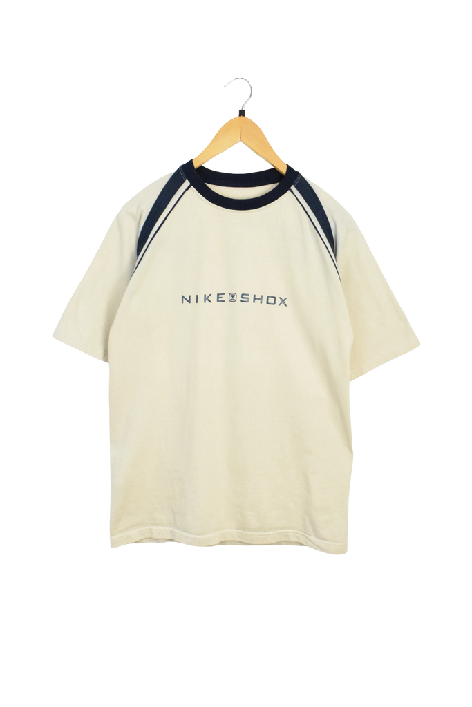 Y2K Beige Nike Shox T-Shirt