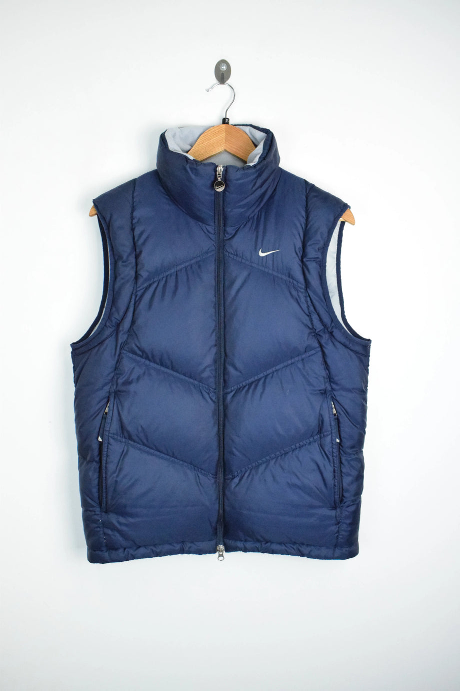 ジャケット・アウター 00s NIKE puffer jacket vest y2k Nike Vintage 00s Vest Swoosh Y2K Streetwear Nylon Puffer