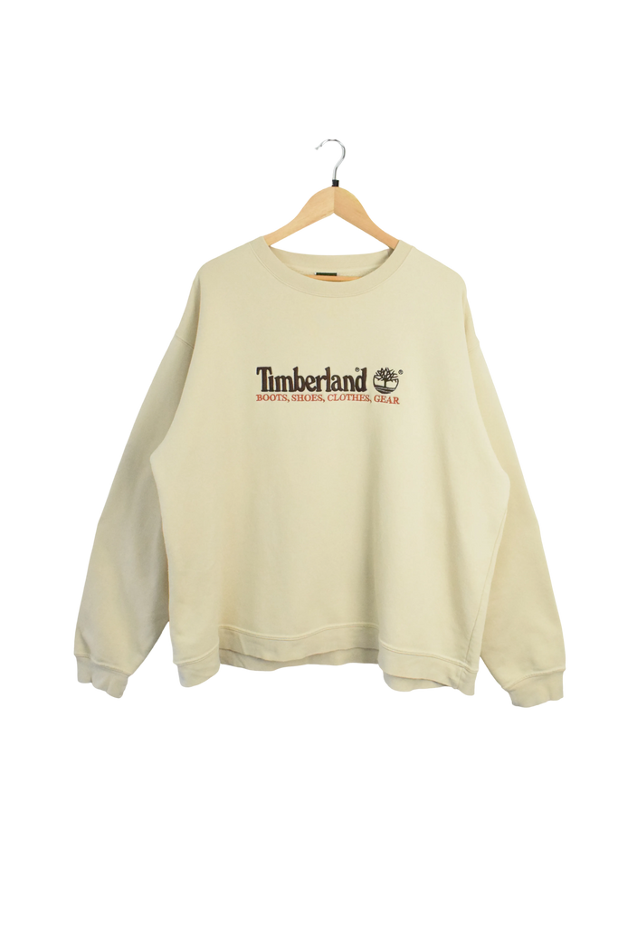 Vintage Beige Timberland Sweatshirt
