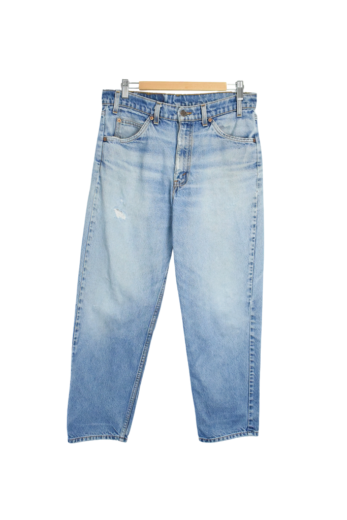 Vintage Levi's Orange Tab 550 Blue Denim Jeans