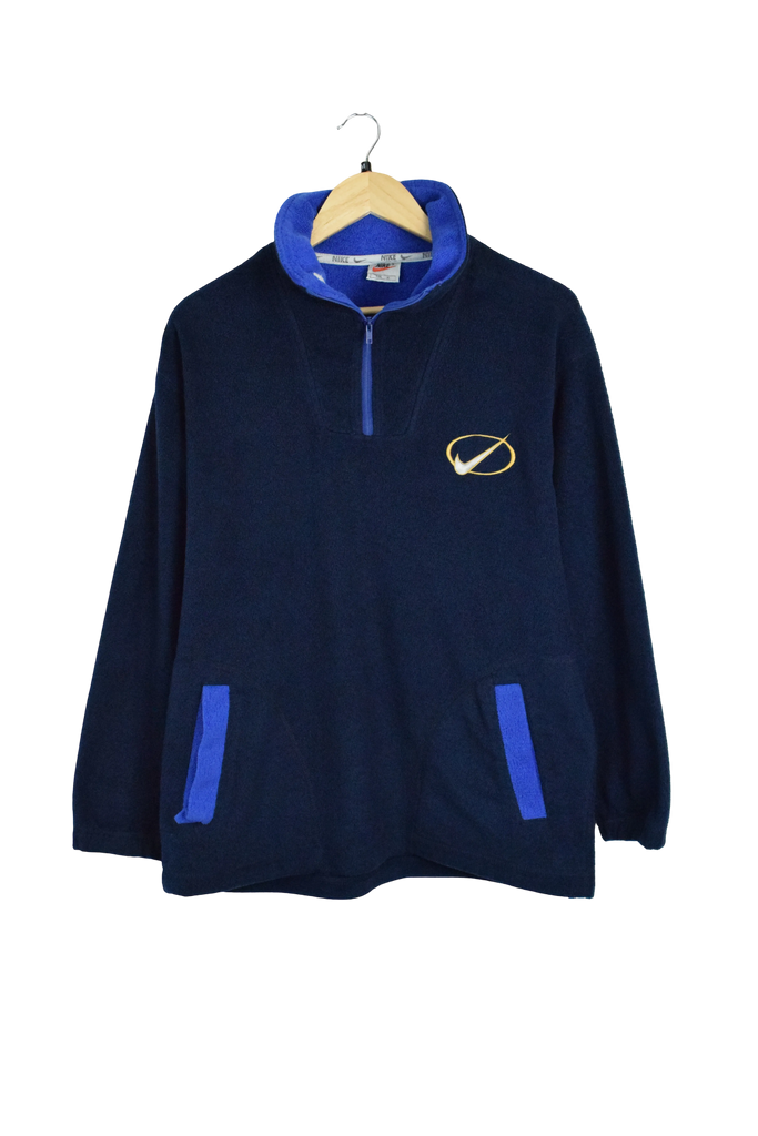 Vintage Nike Bootleg Fleece Quarter-Zip Sweatshirt