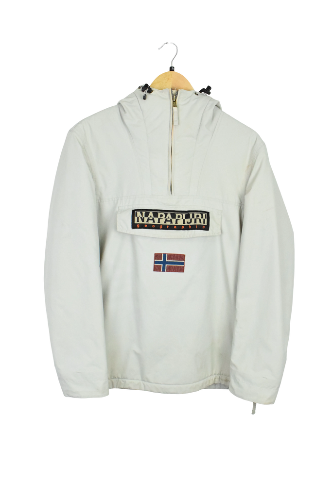 Vintage Napapijri Beige Pullover Jacket