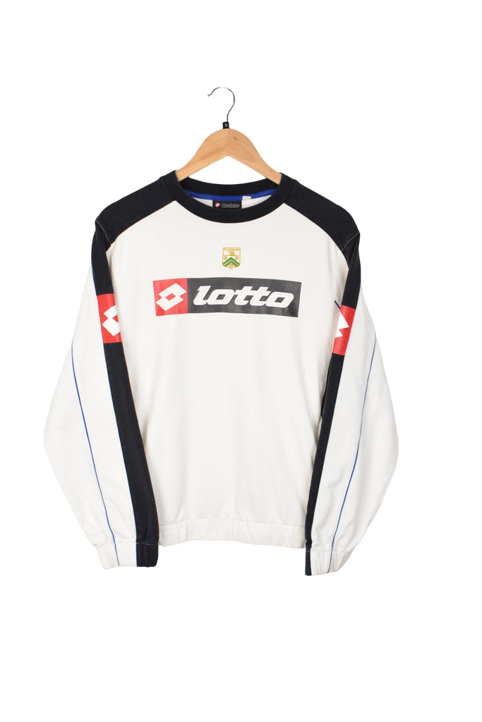 Vintage White Lotto Sweatshirt