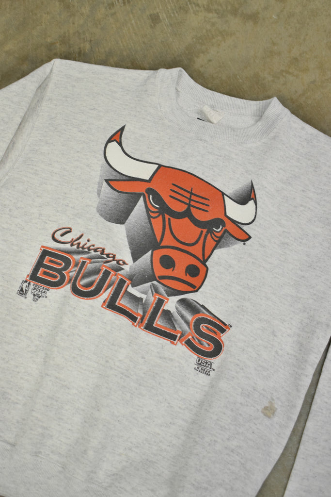 Vintage Kids Chicago Bulls Grey Sweatshirt