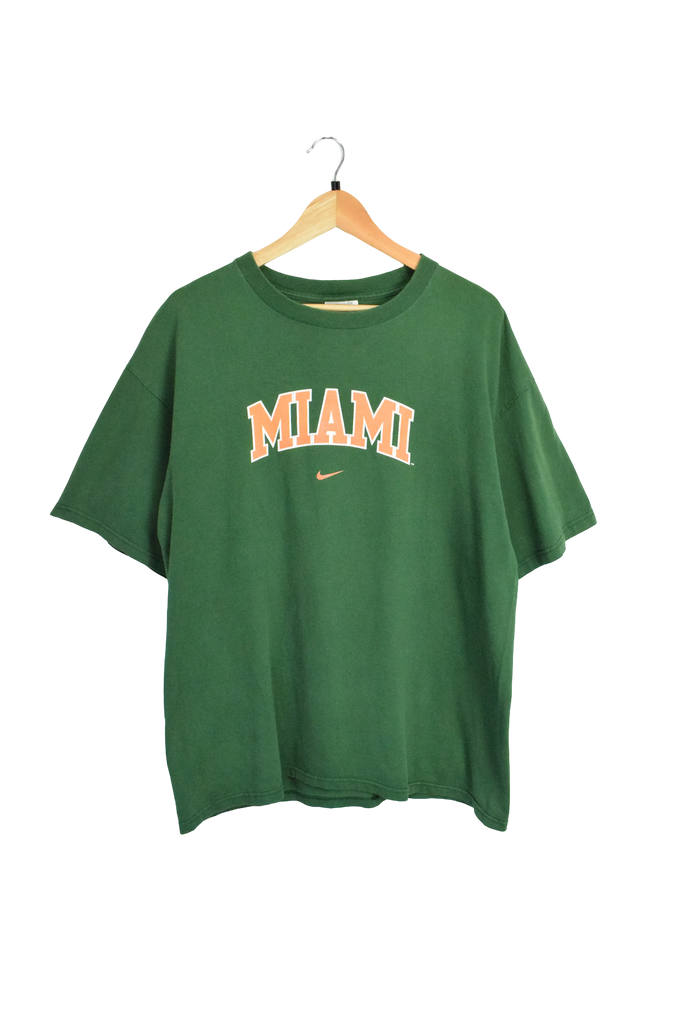 Vintage Green Nike Miami T-Shirt