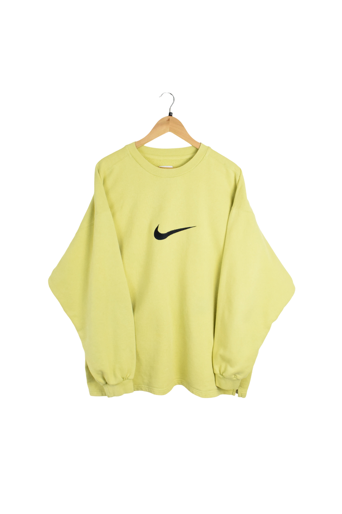 Vintage Yellow/Green Nike Sweatshirt 