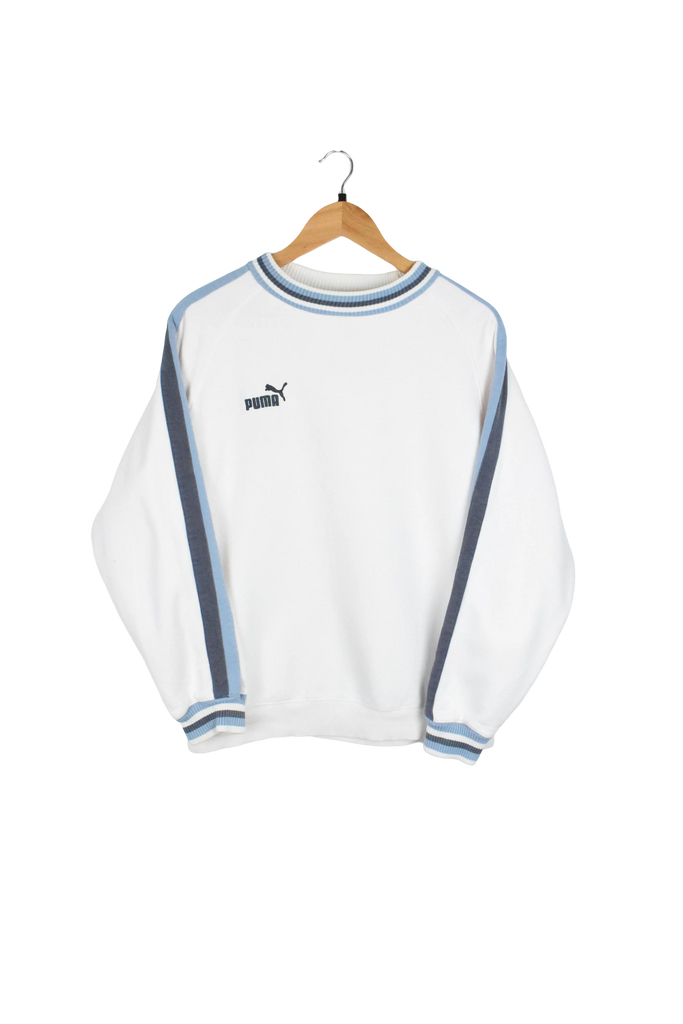 Vintage White Puma Sweatshirt