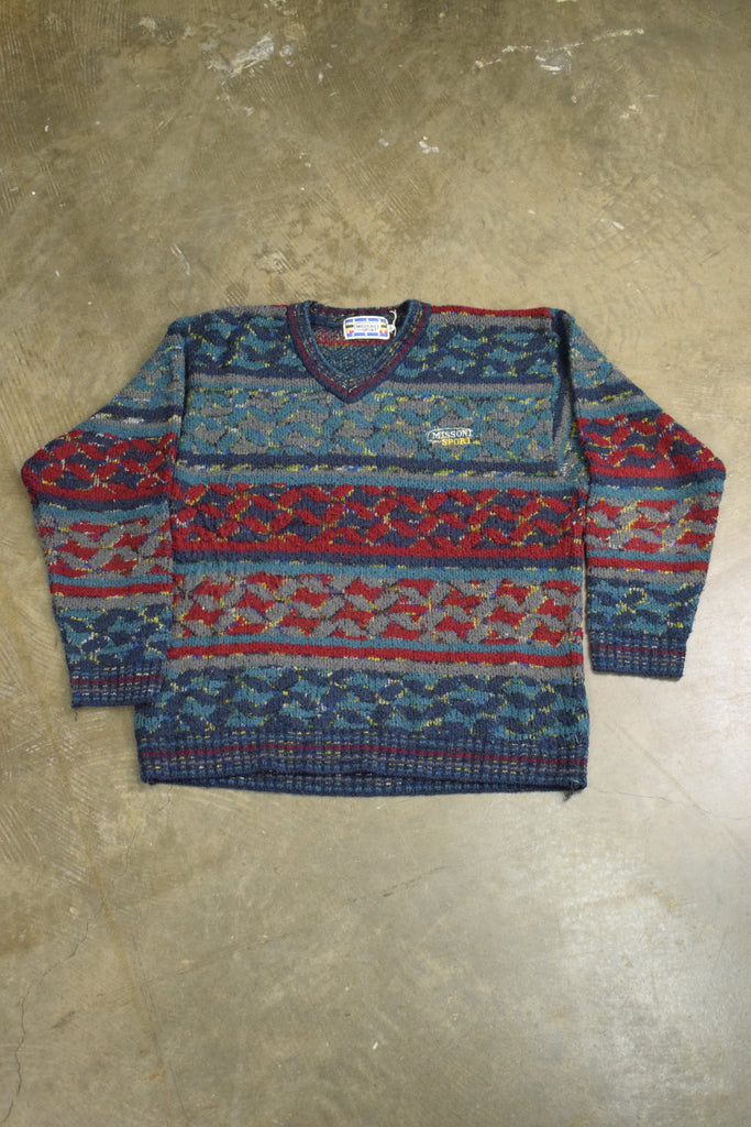 Vintage Missoni Sport Multicoloured Sweater 