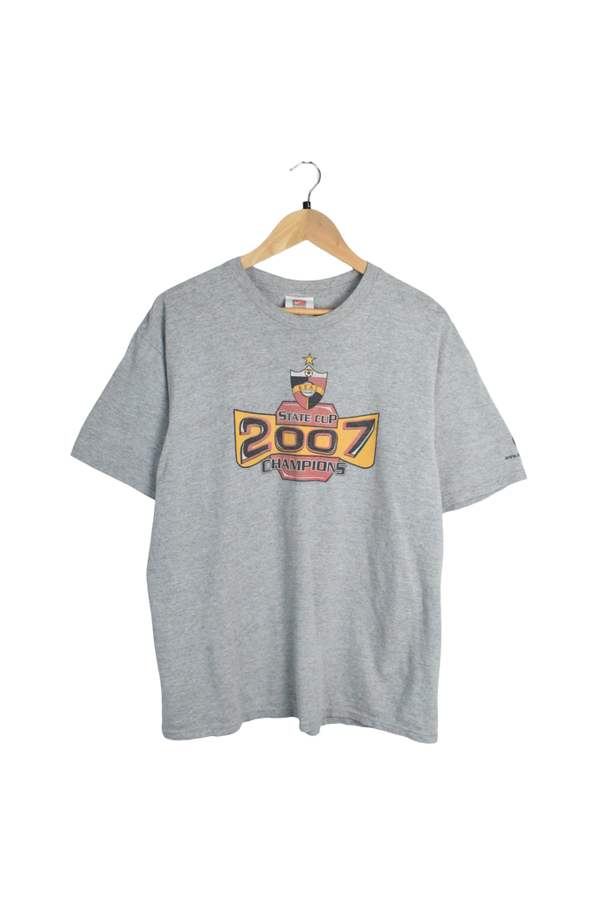 Y2K Grey Nike Socccer T-Shirt