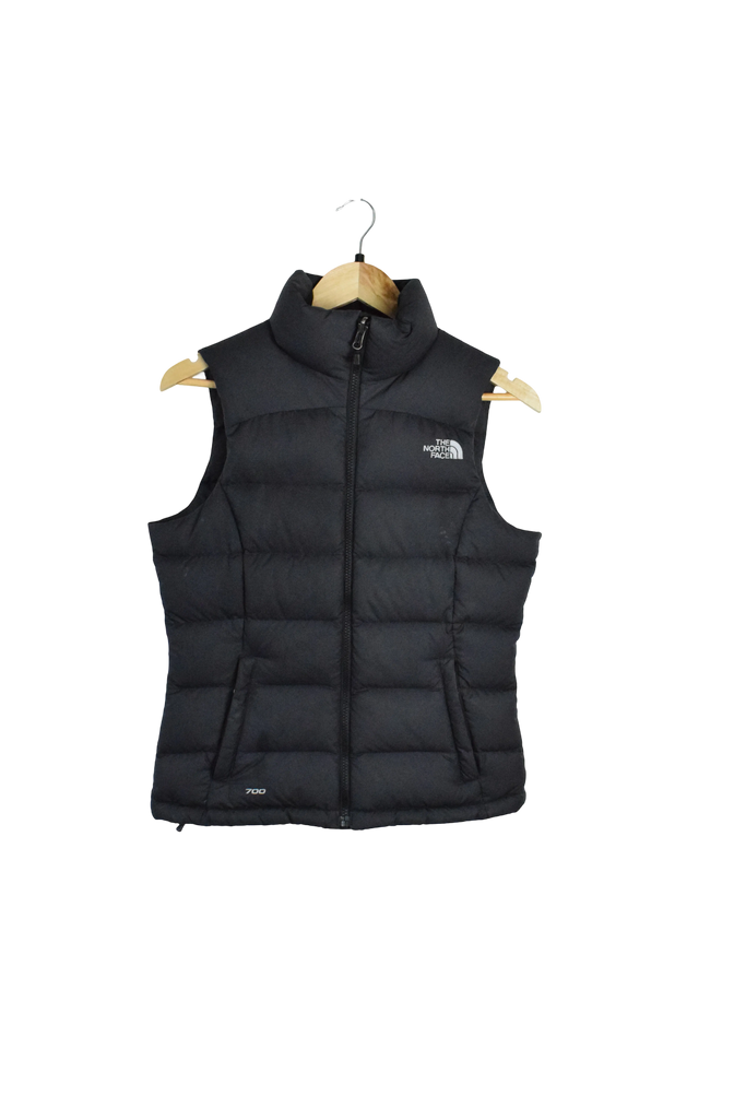 Y2K Women's The North Face Black 700 Puffer Vest