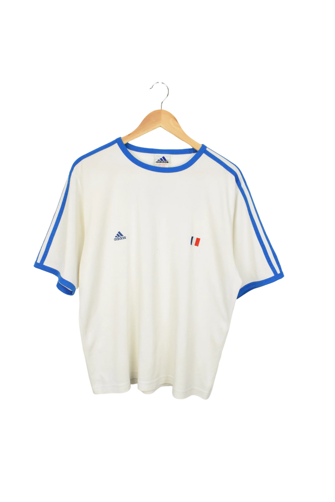 Vintage Adidas France Polyester T-Shirt