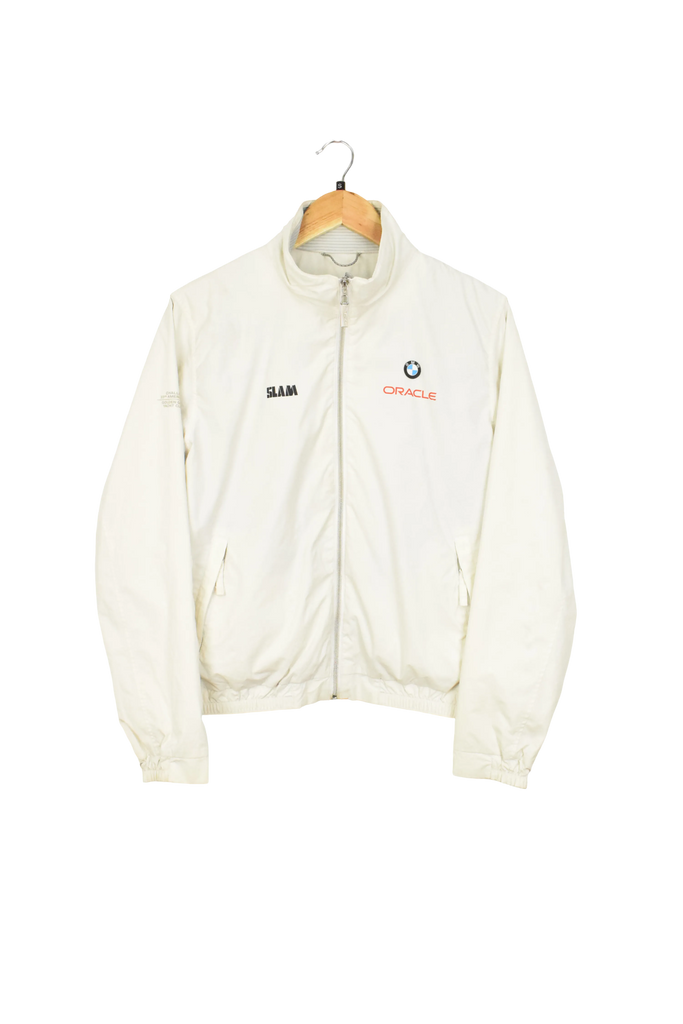 Y2K White BMW Oracle Jacket 