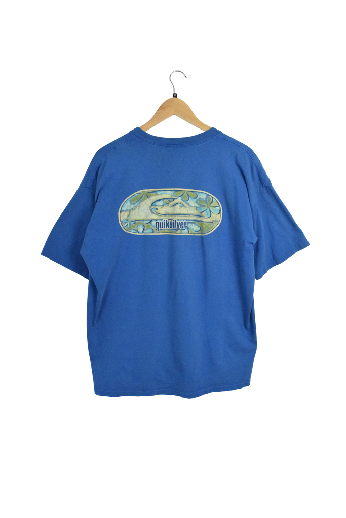 Vintage 90's Blue Quiksilver T-Shirt