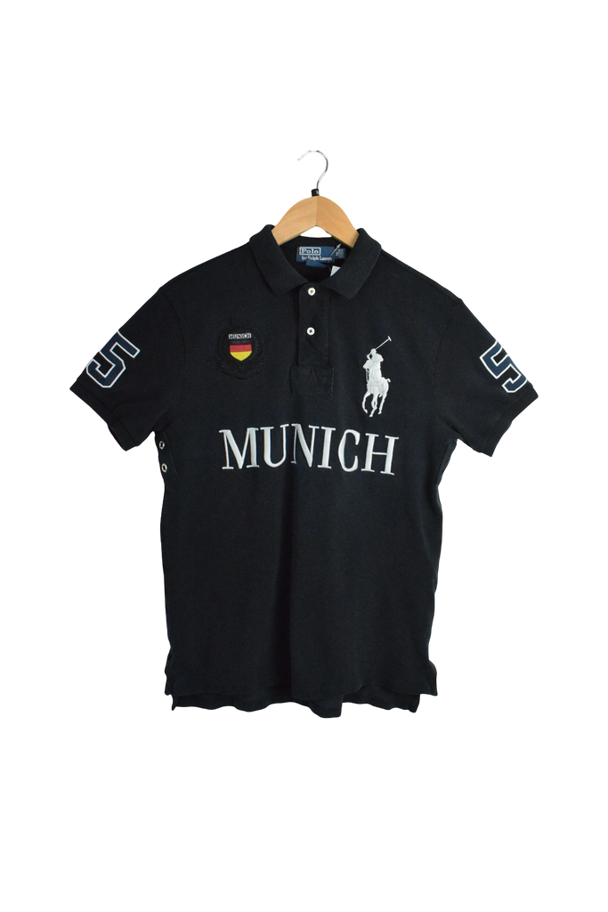 Vintage Black Ralph Lauren Polo Shirt