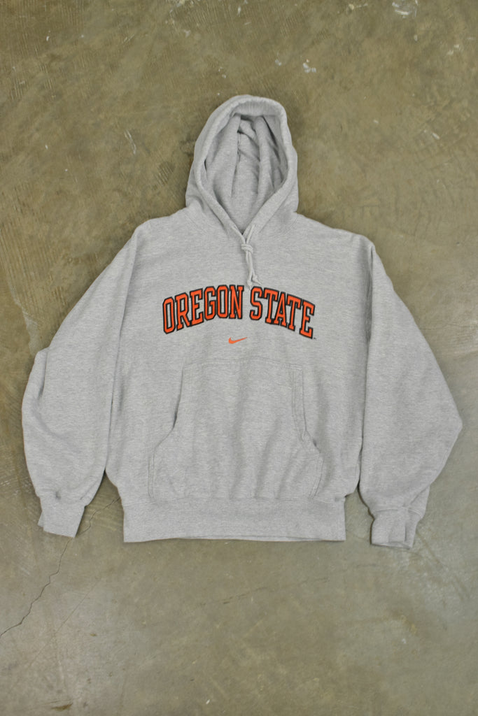 Y2K Nike Oregon State Grey Hoodie
