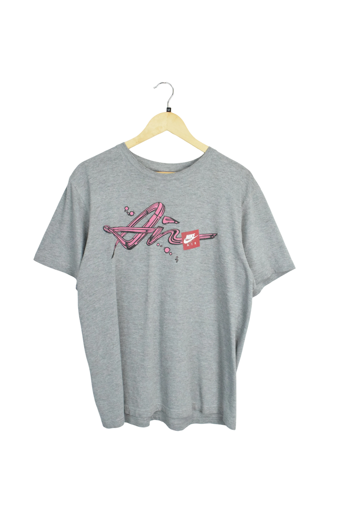 Y2K Grey Nike Air Graphic T-Shirt 