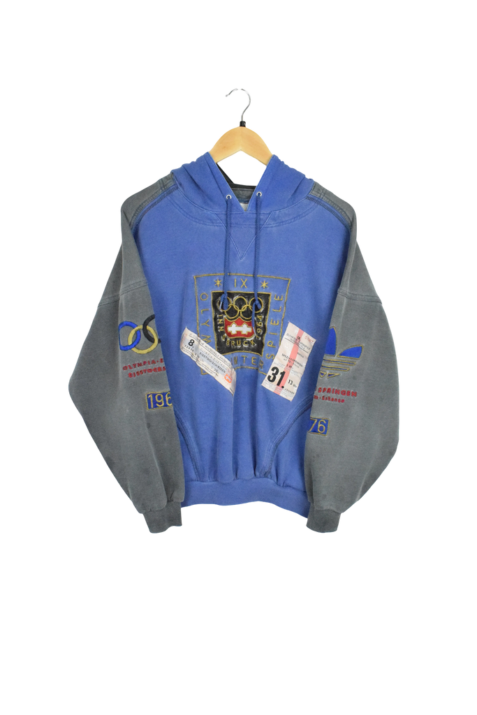 Vintage 80s Adidas Olympics Winter Games Innsbruck Hoodie
