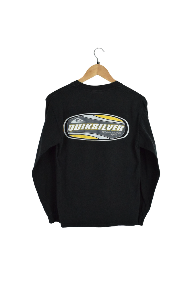 Vintage Black Quiksilver Long Sleeve