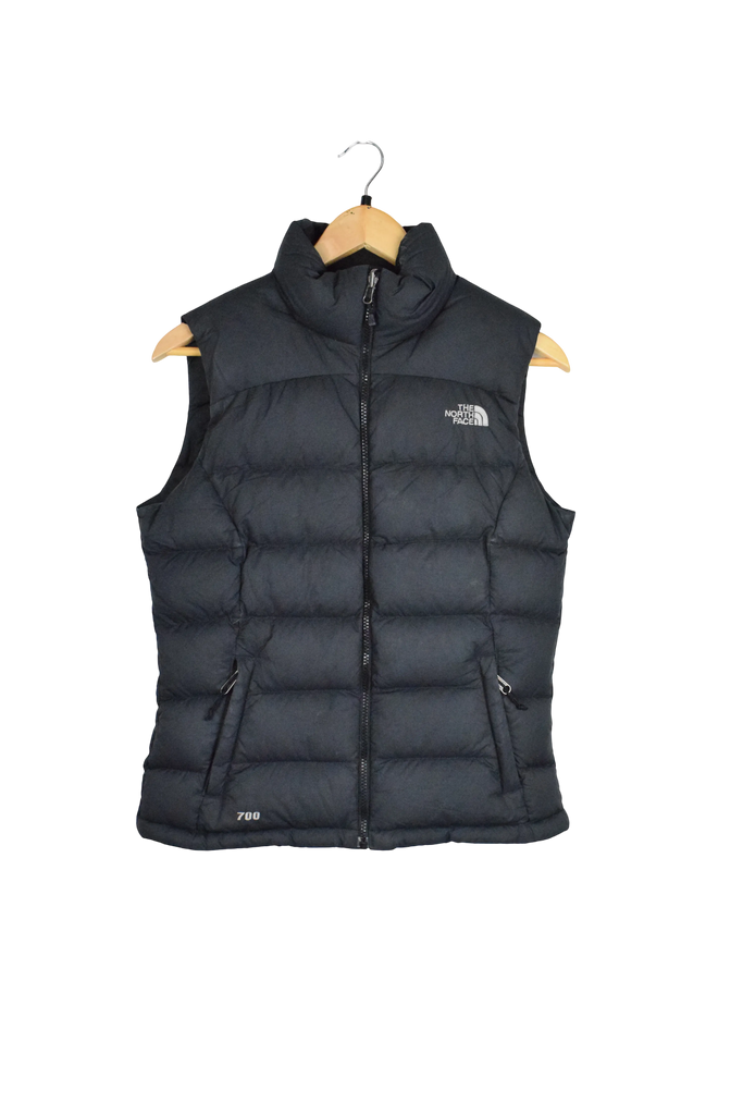 Black North Face 700 Puffer Vest (S)