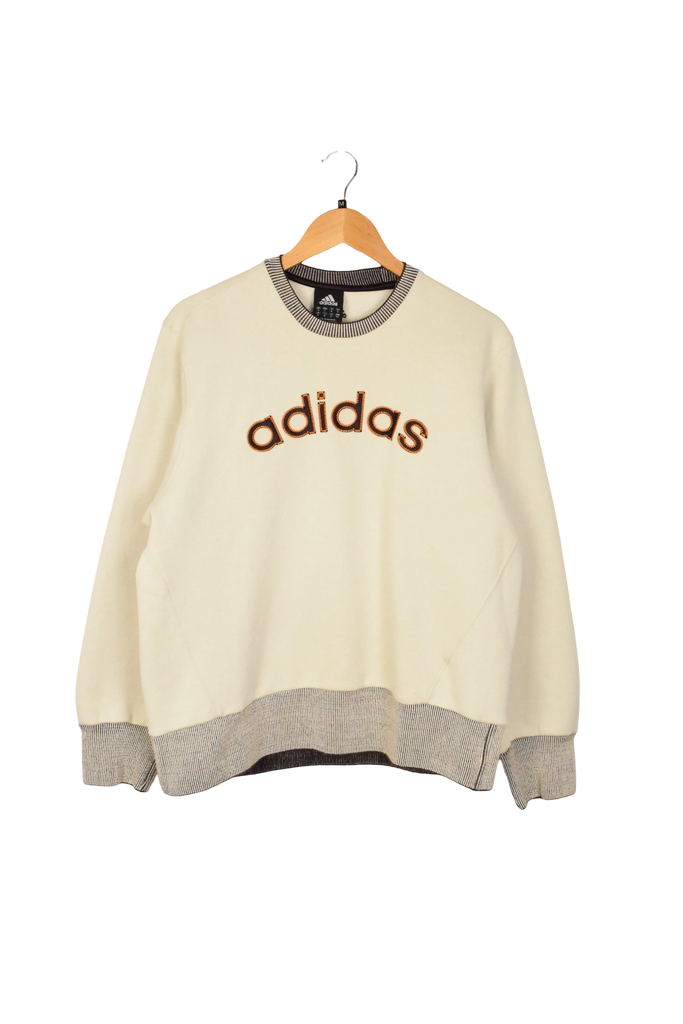 Vintage Beige Adidas Sweatshirt