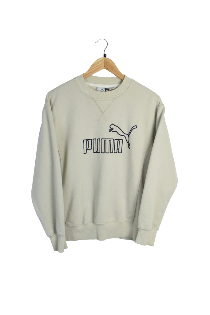 Vintage Beige Puma Sweatshirt 