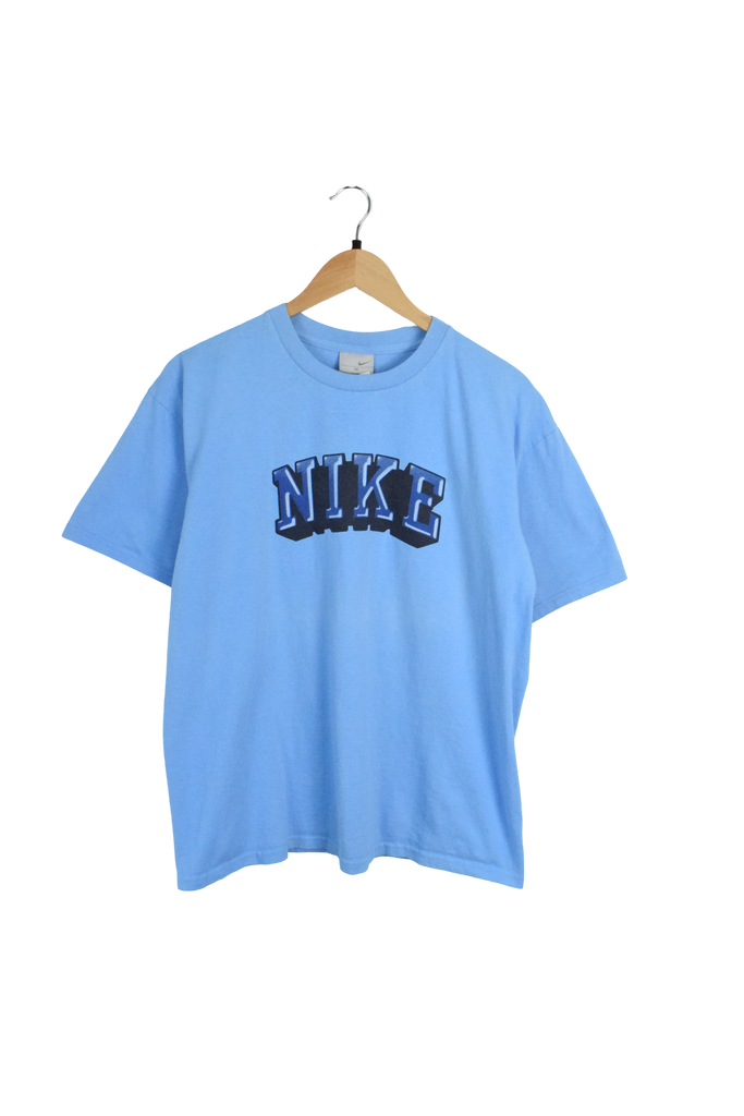 Y2K Blue Nike T-Shirt 