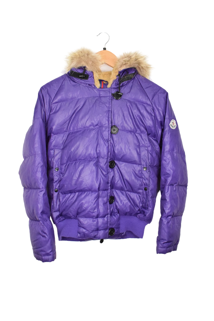 Vintage Y2K Purple Moncler Puffer Jacket