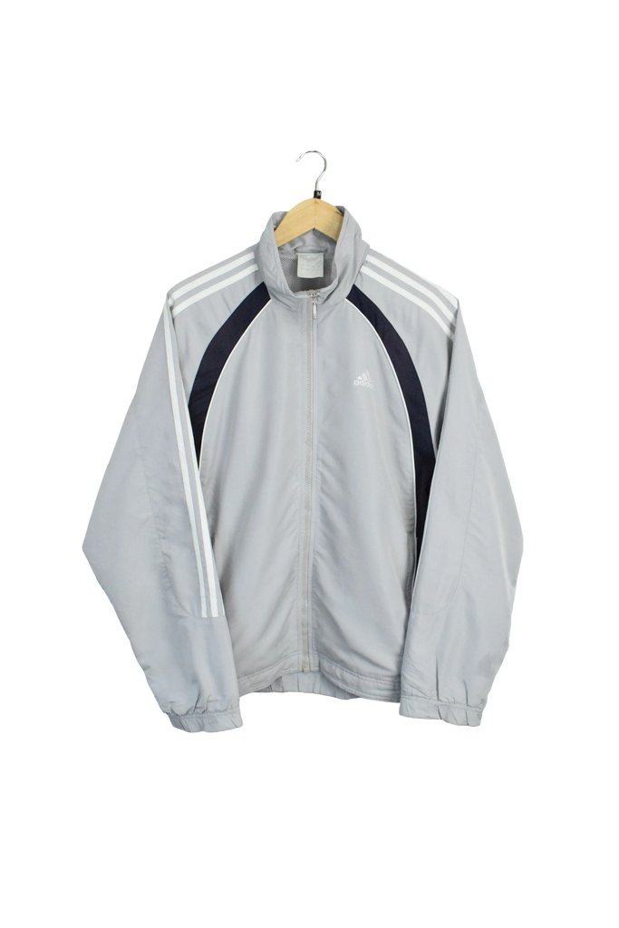 Vintage Grey Adidas Spray Jacket