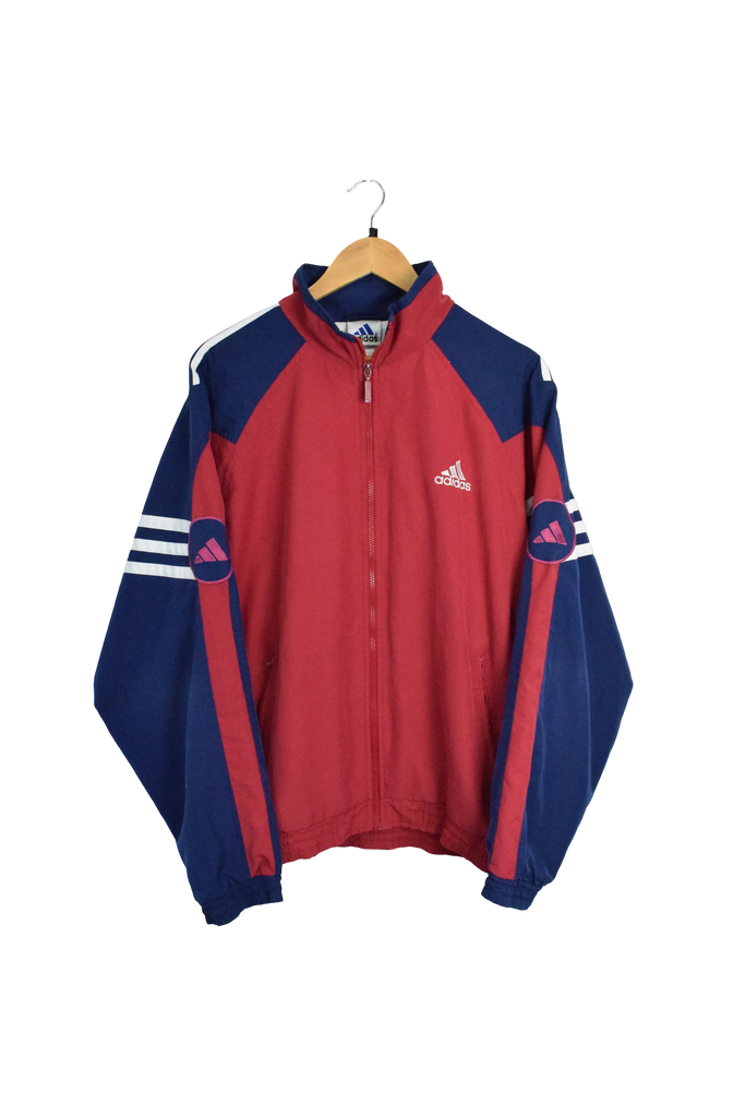Vintage Red/Blue Adidas Spray Jacket