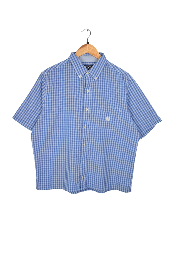 Vintage Cropped Chaps Button Up Shirt 